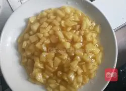 Apple pie ( Illustration of how to make dumplings) 2