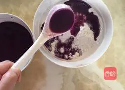 Purple sweet potato glutinous rice cake recipe 3