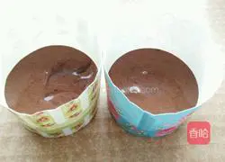 Illustration of how to make cocoa chiffon cake 8