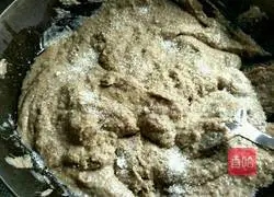 Illustration of making double bean paste 7