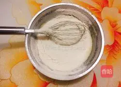 Custard Sauce Cake Recipe Illustration 5