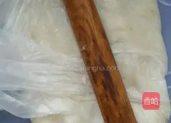 Yam bean paste cake.Illustration of how to make it 3