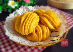 Illustration of how to make pumpkin rolls 15