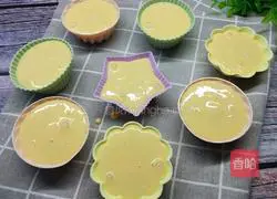 Illustration of how to make honey bean cake 10