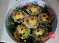 Egg tart meat and shrimp recipe 7