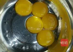 Illustration of how to make chiffon cake 2