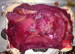 Apple, Brown Heart and Purple Sweet Potato Pie Recipe Illustration 12