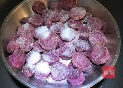 Purple Sweet Potato Pancake Recipe Illustration 2