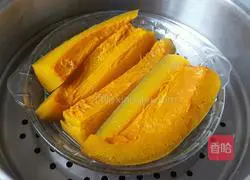 Illustration of how to steam pumpkin 3