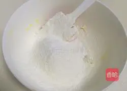 Illustration of how to make meat floss biscuits 6