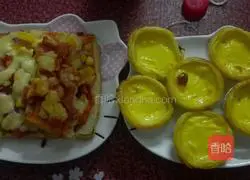 Illustration of how to make egg tarts with crispy bottoms 2