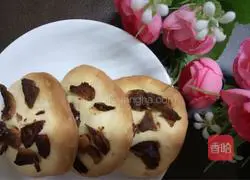 Illustration of making red date butter cookies 12