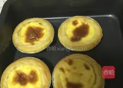 Illustration of how to make original egg tarts 6