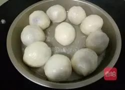 Illustration of how to make purple sweet potato and glutinous rice cake 9