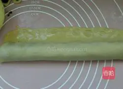 Illustration of how to make crispy bean paste rolls 10