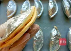 Banana Crispy Egg Tart Illustration of how to make leather version 4