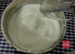 Illustration of making matcha cake 12