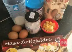 Pineapple egg tart recipe 1