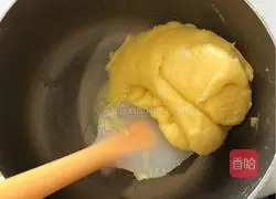 Illustration of how to make matcha cream puffs 8