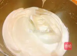 Illustration of how to make raw coconut latte chiffon cake 9