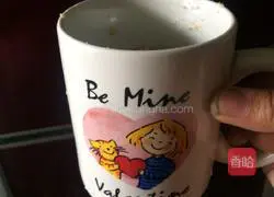 Illustration of how to make biscuits and yogurt wood bran cups 10