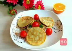 Illustration of how to make bean paste waffles 7