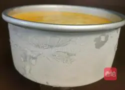 Mango yogurt Illustration of how to make mousse cake 9