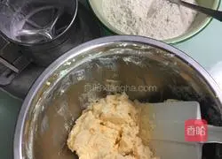 Illustration of how to make butter cheese cookies 5