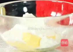 Cranberry Illustration of how to make cookies 1