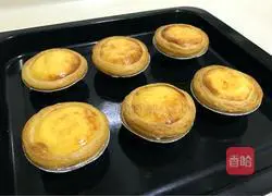 Illustration of how to make egg tarts 9