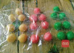  Illustration of how to make colorful cane biscuits 12