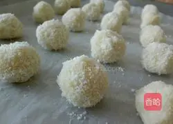 Illustration of how to make coconut biscuits 8