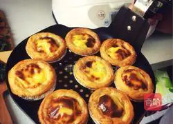 Illustration of how to make egg tarts 6