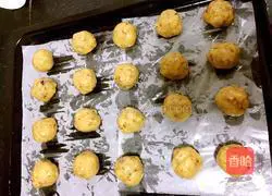 Illustration of how to make walnut cake 6