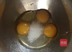 Illustration of how to make egg yolk biscuits 2