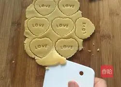 Illustration of making butter biscuits 11