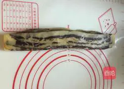 Illustration of how to make marble cookies 12