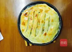 Illustration of how to make banana and mango pie 11