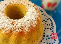 Banana Savarin Chiffon Cake Recipe Illustration 18