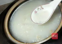 Illustration of how to make puzzle walnut porridge 7