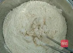 Illustration of how to make bean paste buns 1