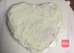 Illustration of how to make a small cream cake 6