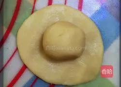 Illustration of how to make bean paste cake 6