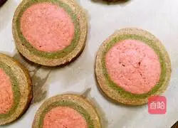 Illustration of how to make red core kiwi biscuits 7