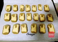 Illustration of how to make Matcha Cute Rabbit Cookies 15