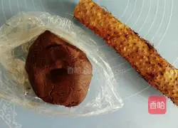 Illustration of how to make bean paste and yam cake 1