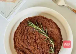 Amazed Illustration of how to make chocolate tofu mousse cake 4