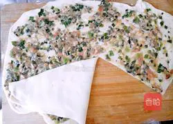 Illustration of making sauce-flavored pancake 4