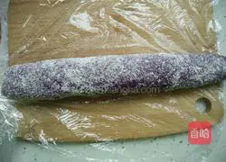 Yam Illustration of how to make purple sweet potato glutinous rice 12
