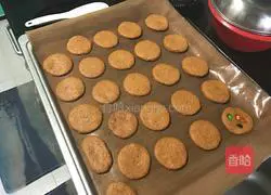 Illustration of how to make caramel cookies 9